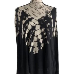 Patrons of peace large tie-dye Blouse